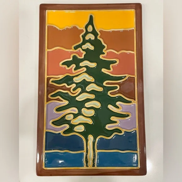 NIB Disney Grand Californian Hotel Ceramic Art - Picture 1 of 5